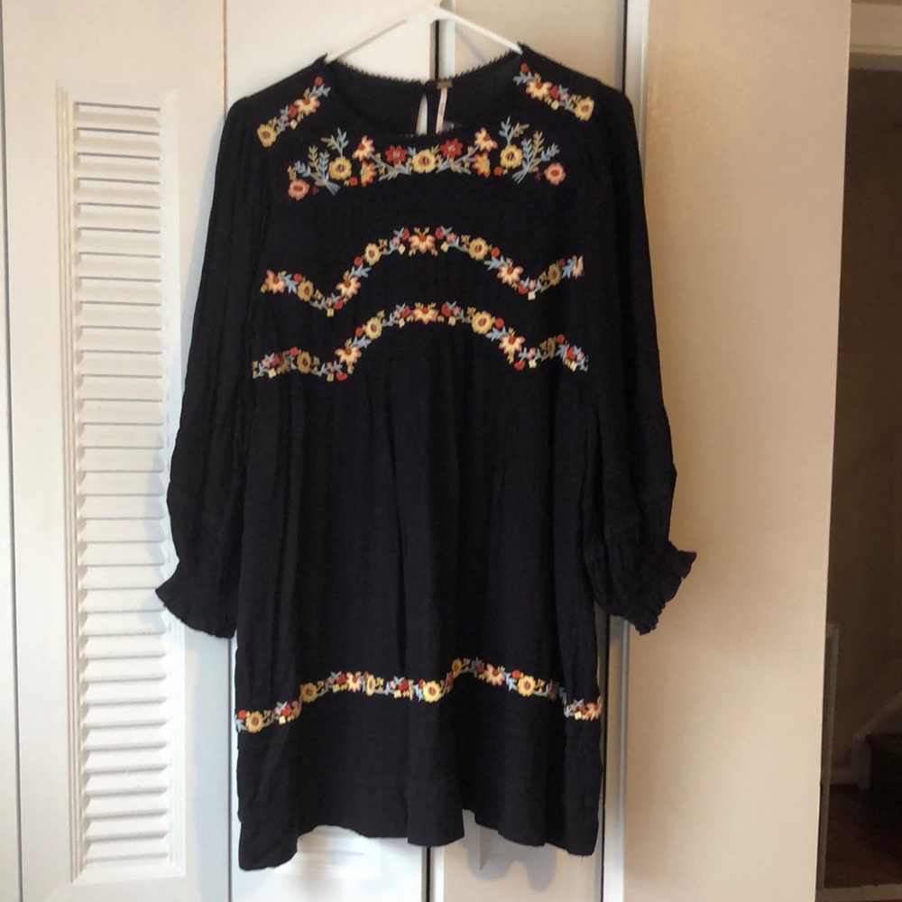 Free People purple mini-dress